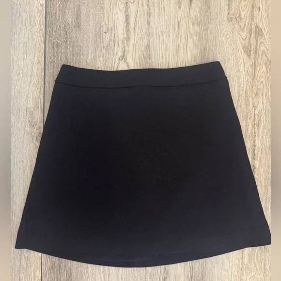 Express Elegant Black A-Line Skirt - Picture 3 of 6